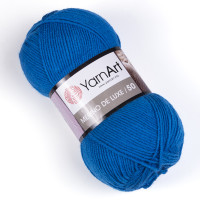 Пряжа YarnArt Merino De Luxe | ЯрнАрт Меріно Де Люкс 3040 синій