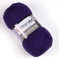 Пряжа YarnArt Merino De Luxe | ЯрнАрт Меріно Де Люкс 556 фіолетовий