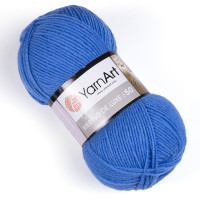 Пряжа YarnArt Merino De Luxe | ЯрнАрт Меріно Де Люкс 600 синій
