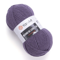 Пряжа YarnArt Merino De Luxe | ЯрнАрт Меріно Де Люкс 852 сірий