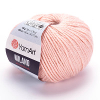 Пряжа YarnArt Milano | ЯрнАрт Мілано 853 ніжно-рожевий