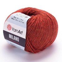 Пряжа YarnArt Milano | ЯрнАрт Мілано 857 теракот