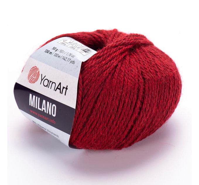 Пряжа YarnArt Milano | ЯрнАрт Мілано 862 червоний