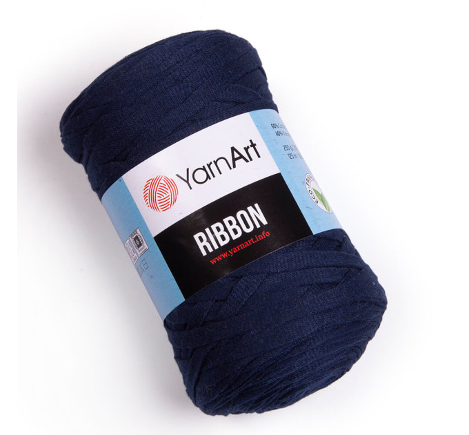 Пряжа YarnArt Ribbon / ЯрнАрт Ріббон 784 темно синій