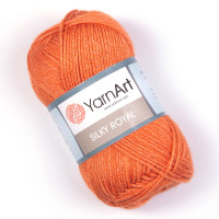 Пряжа YarnArt Silky Royal | ЯрнАрт Сілкі Роял 438 цегляний