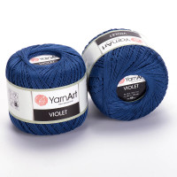 Пряжа YarnArt Violet | ЯрнАрт Віолет 0154 синій