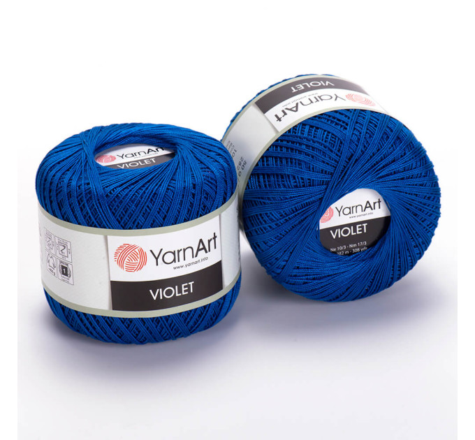 Пряжа YarnArt Violet | ЯрнАрт Віолет 4915 електрик