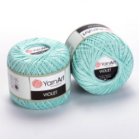 Пряжа YarnArt Violet | ЯрнАрт Віолет 4939 м'ята