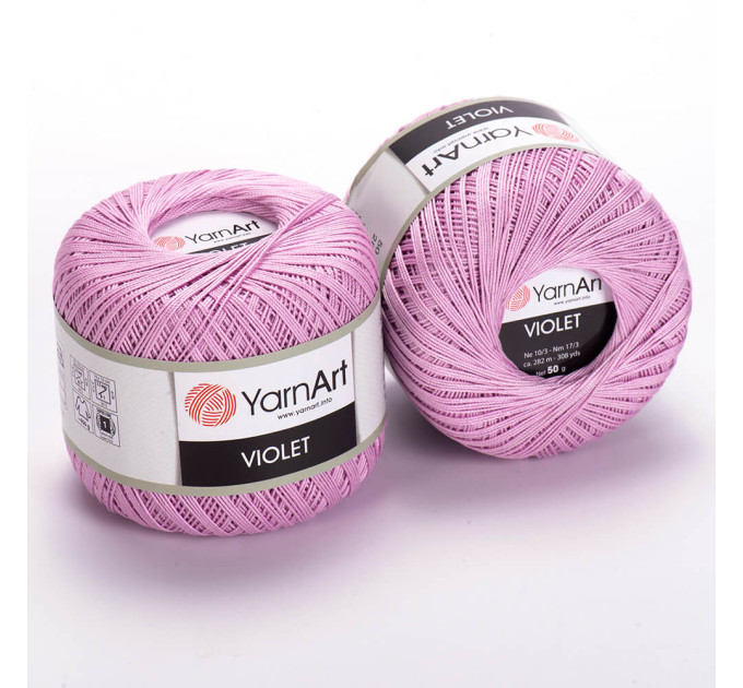 Пряжа YarnArt Violet | ЯрнАрт Віолет 5049 бузок