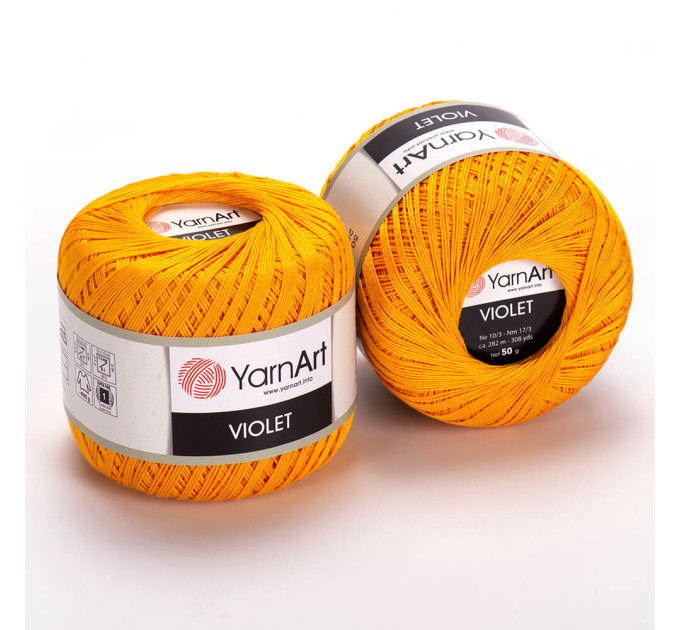 Пряжа YarnArt Violet | ЯрнАрт Віолет 5307 оранж