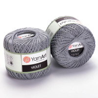 Пряжа YarnArt Violet | ЯрнАрт Віолет 5326 сталь
