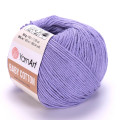 Пряжа YarnArt Baby Cotton | ЯрнАрт Бебі Коттон 418 сухий бузок