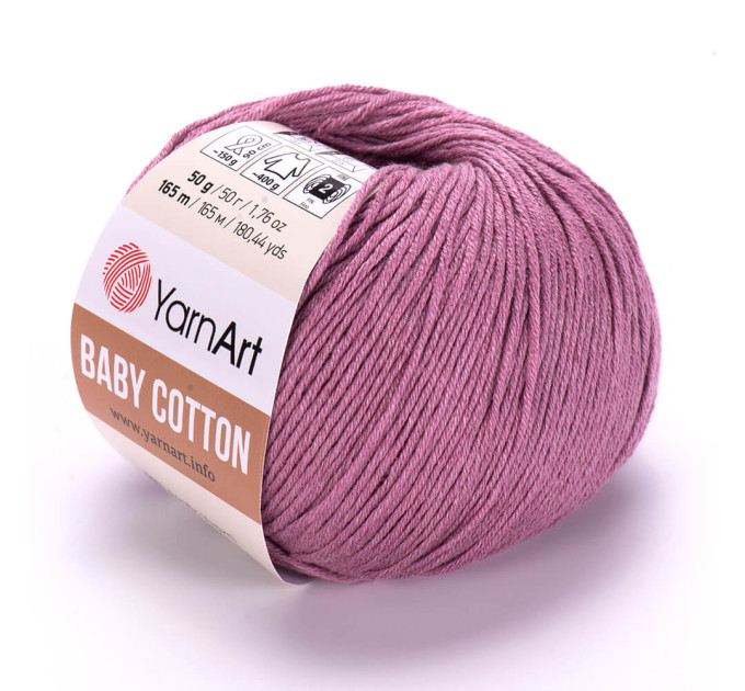 Пряжа YarnArt Baby Cotton | ЯрнАрт Бебі Коттон 419 фрез