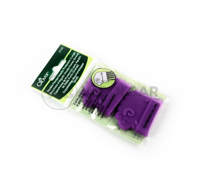 Наконечники для шкарпеткових спиць великі Clover 3154